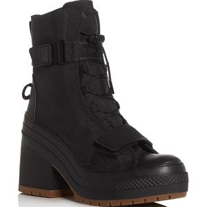 Women's Chuck Taylor All Star GR82 Platform Boots Women’s sz 7.5 Black NIB